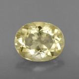 11x9 Oval Facet Quartz 3ct