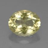 4 carat Lemon Oval Facet Quartz 11x9