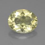 11x9mm Oval Facet Quartz 3ct
