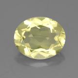 11mmx9mm Oval Facet Quartz 3ct