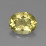 11mm x 9 Quartz 3ct Oval Facet in Lemon