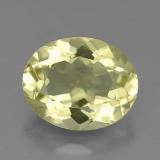 11.5x9 Oval Facet Quartz 4ct