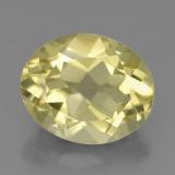11mm x 9mm Oval Facet Quartz 3ct