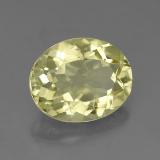 11x9 Oval Facet Quartz 4ct