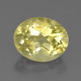 4 ct VVS-VS Oval Facet Quartz 11x9mm