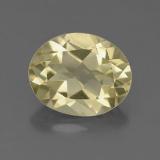 11mm x 9mm Oval Facet Quartz 3ct