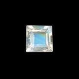3x3mm Square Facet Rainbow Moonstone 3ct