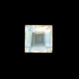 3mmx3mm Rainbow Moonstone 3ct Square Facet in Blue White
