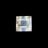 3mm x 3mm Square Facet Rainbow Moonstone 3ct