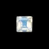3mm x 3mm Square Facet Rainbow Moonstone 3ct