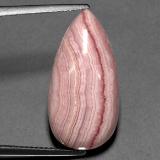 16 ct Opaque Marquise Cabochon Rhodochrosite 24mm x 12mm