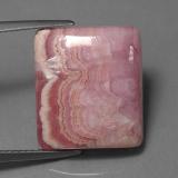 16 ct Opaque Baguette Cabochon Rhodochrosite 16.5x14.5mm