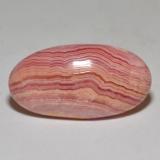 27.5x14.5 Oval Cabochon Rhodochrosite 23ct