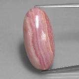 26.5mmx13mm Oval Cabochon Rhodochrosite 24ct