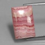 17x11 Baguette Cabochon Rhodochrosite 12ct