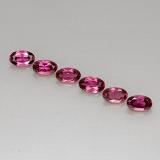 4.5x3mm Oval Facet Rhodolite Garnet 1.5ct