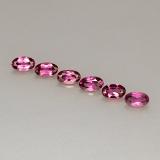 5mm x 3mm Oval Facet Rhodolite Garnet 1.5ct