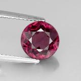 8 mm Rhodolite Garnet 3ct Round Facet in Raspberry Red