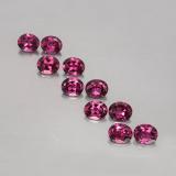 5mmx4mm Oval Facet Rhodolite Garnet 5ct