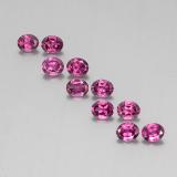 4 ct VS Oval Facet Rhodolite Garnet 5x4mm