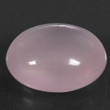 7 carat Pink Oval Cabochon Rose Quartz 13.5mm x 11.5