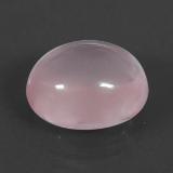 14mm x 12 Oval Cabochon Rose Quartz 9ct