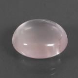 14mm x 12 Rose Quartz 8ct Oval Cabochon in Pink