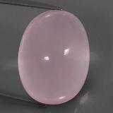 20mm x 15mm Oval Cabochon Rose Quartz 25ct
