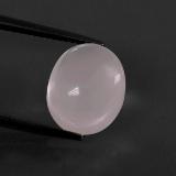 12x10mm Oval Cabochon Rose Quartz 6ct