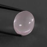 6 carat Pink Oval Cabochon Rose Quartz 12x10
