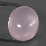 14x12mm Oval Cabochon Rose Quartz 10ct