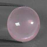 19 carat Pink Oval Cabochon Rose Quartz 18x16.5mm