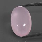 22x14mm Rose Quartz 21ct Oval Cabochon in Pink