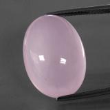 22.5mm x 16 Rose Quartz 25ct Oval Cabochon in Pink