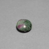 8mm Round Cabochon Ruby-Zoisite 2ct