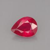 2 ct VS-SI Pear Facet Ruby 9x7mm