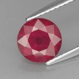 1.5 ct VS-SI Round Facet Ruby 7mm