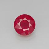 2 ct SI Round Facet Ruby 7 mm