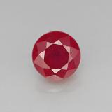 7 mm Round Facet Ruby 2ct