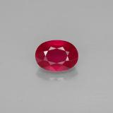8mmx6mm Ruby 2ct Oval Facet in Pink Red