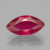 10.5x5.5 Marquise Facet Ruby 1.5ct