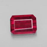7x5mm Octagon Facet Ruby 1.5ct