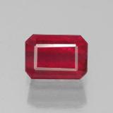 7x5 Octagon Facet Ruby 1.5ct