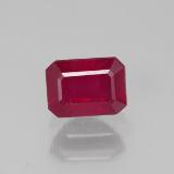 7mm x 5 Octagon Facet Ruby 1.5ct