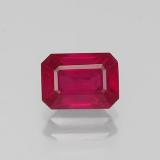 7mm x 5mm Octagon Facet Ruby 1.5ct