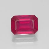 7x5mm Ruby 1.5ct Octagon Facet in Pink Red