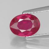 1.5 ct VS-SI Oval Facet Ruby 8x6