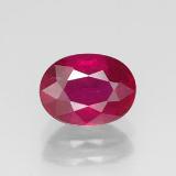 1.5 ct VS-SI Oval Facet Ruby 8x6mm