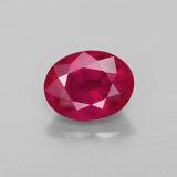 2 ct VS-SI Oval Facet Ruby 8x6