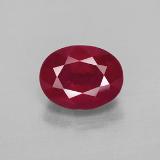 8mmx6mm Oval Facet Ruby 2ct